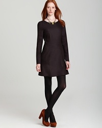 Desk-to-dinner occasions call for this Theory dress with front zip pockets for the perfect dose of modernity without compromising femininity. Desk-to-dinner occasions call for this Theory dress with front zip pockets for the perfect dose of modernity without compromising femininity.