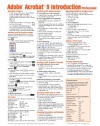 Adobe Acrobat 9 Quick Reference Guide (Cheat Sheet of Instructions, Tips & Shortcuts - Laminated Card)