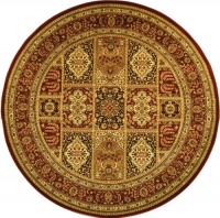 Safavieh Lyndhurst Collection LNH217B Round Area Rug, 5-Feet 3-Inch, Red Safavieh Lyndhurst Collection LNH217B Round Area Rug, 5-Feet 3-Inch, Red