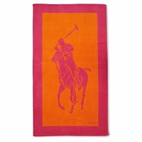Ralph Lauren's Big Pony takes center stage on this vibrant beach towel, crafted from plush, highly absorbent cotton with a printed Polo logo at the hem for an iconic finish. Ralph Lauren's Big Pony takes center stage on this vibrant beach towel, crafted from plush, highly absorbent cotton with a printed Polo logo at the hem for an iconic finish.