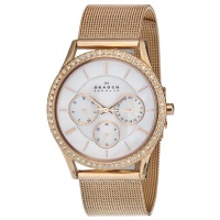Skagen Women's 347LRR Japan Quartz Movement Chronograph Watch Skagen Women's 347LRR Japan Quartz Movement Chronograph Watch