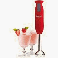 Cuisinart CSB-76R SmartStick 200-Watt Immersion Hand Blender, Red Cuisinart CSB-76R SmartStick 200-Watt Immersion Hand Blender, Red