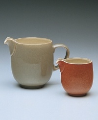 Warm, natural colors and a retro feel combine in this intriguing creamer jug. From Denby's dinnerware and dishes collection. Warm, natural colors and a retro feel combine in this intriguing creamer jug. From Denby's dinnerware and dishes collection.