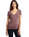 Nation LTD Women's Burnout V-Neck Tee