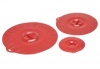 Norpro 413 Silicone Universal Suction Lids, 3-Piece Set