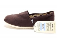 TOMS Chocolate Canvas Classic 001001A10-CHOCO TOMS Chocolate Canvas Classic 001001A10-CHOCO