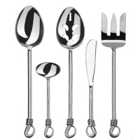 Gourmet Settings Twist 5-Piece Service Set Gourmet Settings Twist 5-Piece Service Set