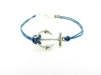 Adjustable Antique Silver Vintage Silver Anchor Bacelet with Navy Blue Rope Cuff Bracelet Vintage Bracelet 1036s Adjustable Antique Silver Vintage Silver Anchor Bacelet with Navy Blue Rope Cuff Bracelet Vintage Bracelet 1036s