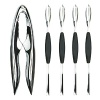 Great for dinner parties or adventurous weeknight fare, this 5-piece set brings modern design to your table settings.