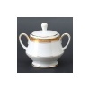 Noritake Crestwood Gold Sugar Bowl with Cover