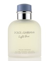 Introducing Dolce and Gabanna Light Blue Pour Homme, the new fragrance for men. A refreshing blend of citrus notes combine perfectly with masculine woods and subtle spice to create a distinctive after shave that enhances fragrance application.