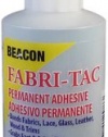 Beacon Fabri-Tac Permanent Adhesive, 4-Ounce