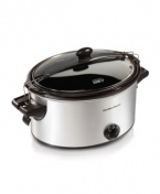 Your meal ticket. Prep the ingredients, toss in the stoneware dish and wipe your hands clean-the precision settings on this meal-making slow cooker take care of the details while you live life outside of the kitchen. Perfect for full chickens, roasts, hearty stews and more. 1-year warranty. Model 33262.