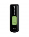 Transcend 16 GB JetFlash 500 Retractable USB Flash Drive - TS16GJF500E (Black)