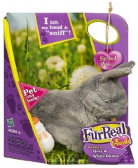 FurReal Newborn Bunny-Grey and white FurReal Newborn Bunny-Grey and white