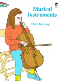 Musical Instruments Coloring Book (Dover Design Coloring Books) Musical Instruments Coloring Book (Dover Design Coloring Books)