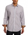 Robert Graham Men's Lemans Long Sleeve Sport Shirt