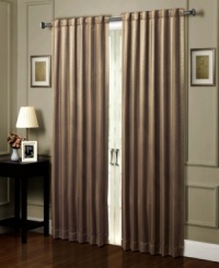 Stylized with a geometric block motif, the Mercer window panel brings ideal modern flair to any room in the home. Designed to bring out the best in your windows, this bold look is offered in a myriad of colors. Stylized with a geometric block motif, the Mercer window panel brings ideal modern flair to any room in the home. Designed to bring out the best in your windows, this bold look is offered in a myriad of colors.