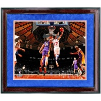 Steiner Sports NBA New York Knicks Jeremy Lin Unsigned Reverse Layup vs. Gasol Framed 16x20 Photograph Steiner Sports NBA New York Knicks Jeremy Lin Unsigned Reverse Layup vs. Gasol Framed 16x20 Photograph