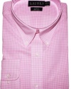 Lauren by Ralph Lauren Slim-Fit Non Iron Micro Check Dress Shirt