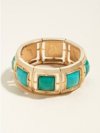 GUESS Gold-Tone Stretch Bracelet, GOLD GUESS Gold-Tone Stretch Bracelet, GOLD