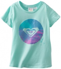 Roxy Kids Girls 2-6X Be Are Be Short Sleeve Tee, Water, 3T