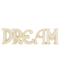 Dream on. Crafted in elegant ivory porcelain with glistening gold trim, this Lenox Expressions figurine inspires greatness in any setting. Dream on. Crafted in elegant ivory porcelain with glistening gold trim, this Lenox Expressions figurine inspires greatness in any setting.