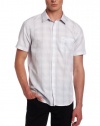 Calvin Klein Sportswear Men's Short Sleeve YD Glen Plaid Poplin