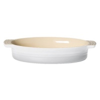 9.5 Oval Dish in White 9.5 Oval Dish in White