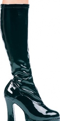 Women's Chacha 5 Heel Stretch Knee Boots. With Inner Zipper Women's Chacha 5 Heel Stretch Knee Boots. With Inner Zipper