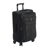 A lightweight, durable carry-on with expandable packing options for long trips. Fully lined interior with tie down straps to keep your clothing wrinkle free. Concealed add-a-bag strap with adjustable webbing allows additional bags to be carried effortlessly. Spinner wheels with 360-degree rotation assure multidirectional rolling and optimal stability. Recessed extra long locking trolley handle made of aircraft grade aluminum with one button operation, for ease of use. A lightweight, durable carry-on with expandable packing options for long trips. Fully lined interior with tie down straps to keep your clothing wrinkle free. Concealed add-a-bag strap with adjustable webbing allows additional bags to be carried effortlessly. Spinner wheels with 360-degree rotation assure multidirectional rolling and optimal stability. Recessed extra long locking trolley handle made of aircraft grade aluminum with one button operation, for ease of use.