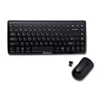 Verbatim 97472 Mini Wireless Slim Keyboard and Mouse (Black) Verbatim 97472 Mini Wireless Slim Keyboard and Mouse (Black)