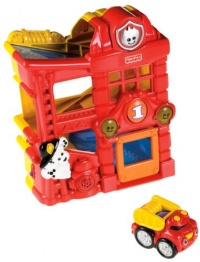 Fisher-Price Lil' Zoomers Racin' Ramps Firehouse Fisher-Price Lil' Zoomers Racin' Ramps Firehouse