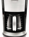 KRUPS KM720D50 Programmable 12-Cup Coffee Maker with Glass Carafe and LCD screen, Stainless Steel