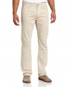 7 For All Mankind Men's Slimmy Slim Straight Leg Cotton Jean, Sandstone, 31