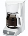 Mr. Coffee CG12 12-Cup Switch Coffeemaker, White