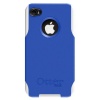 OtterBox Commuter Hybrid Case for AT&T and Verizon iPhone 4 (Zircon Blue/White) (Doesn't support iPhone 4S)