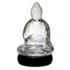 Designed by Kenzo Takada for the Lights of Asia Collection, the small Buddha is 7.5 tall and sits on a beautiful lacquer base.