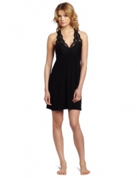Fleur't Women's Chemises Lace T-Back Tank Dress Fleur't Women's Chemises Lace T-Back Tank Dress