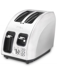 Brushed stainless steel stands out on your countertop and is backed up by incredible precision & speed. With 6 browning levels, this toaster meets the gold standard and a high-lift level rids you of sticky situations and ruined toast. Model TT5600004. Brushed stainless steel stands out on your countertop and is backed up by incredible precision & speed. With 6 browning levels, this toaster meets the gold standard and a high-lift level rids you of sticky situations and ruined toast. Model TT5600004.