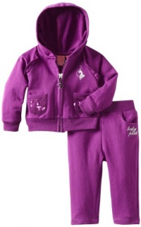 Baby Phat - Kids Baby-girls Newborn Jog Set with Sequins, Purple, 6-9 Months Baby Phat - Kids Baby-girls Newborn Jog Set with Sequins, Purple, 6-9 Months