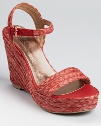 Belle by Sigerson Morrison Sandals - Lucia Raffia Wedge Belle by Sigerson Morrison Sandals - Lucia Raffia Wedge