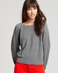 Make room in your sweater archives for this exceptionally-soft Kain Label sweater--crafted from a luxe wool/cashmere blend, this classic crewneck offers the plush touch of comfort we all crave.