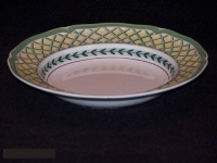 Villeroy & Boch French Garden Orange Rim Soup Bowl Villeroy & Boch French Garden Orange Rim Soup Bowl