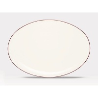 Noritake Colorwave Raspberry 16-Inch Oval Platter Noritake Colorwave Raspberry 16-Inch Oval Platter