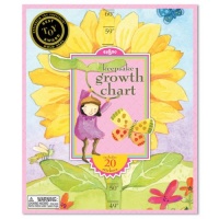 eeBoo Sunflower Growth Chart eeBoo Sunflower Growth Chart