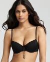 A petite contour bra with lace-up detail at front and a figure flattering silhouette. Style #75627