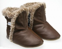 Robeez Classic Bootie (Infant/Toddler/Little Kid), Brown, 6-12 Months (2.5-4 M US Infant) Robeez Classic Bootie (Infant/Toddler/Little Kid), Brown, 6-12 Months (2.5-4 M US Infant)