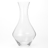 Made in Bavaria by Riedel, the world's most-renowned wineglass maker, this decanter fuses form and function. The beautiful shape allows sediment to settle, clarifying older wines and displaying younger wines' color. Ample 64-ounce size holds two 750-milliliter bottles of wine.