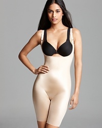 This simply elegant shaper is a fashion piece pretty enough to be a part of your look! Soft-to-the-touch fabric and powerful compression meet chic design and thoughtful details for stylish shaping you'll want to wear every day. Wear with any bra! Style #991 This simply elegant shaper is a fashion piece pretty enough to be a part of your look! Soft-to-the-touch fabric and powerful compression meet chic design and thoughtful details for stylish shaping you'll want to wear every day. Wear with any bra! Style #991